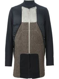 пальто с панельным дизайном Rick Owens