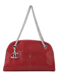 сумка-тоут в форме полумесяца Chanel Vintage