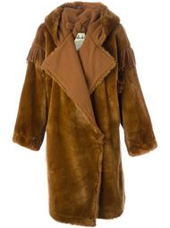 пальто из искусственного меха Jc De Castelbajac Vintage