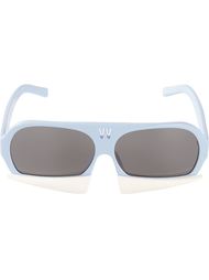 контрастные солнцезащитные очки Linda Farrow Gallery