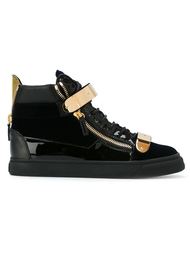 хайтопы с молниями по бокам Giuseppe Zanotti Design