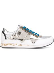 кроссовки с отделкой металлик Dolce &amp; Gabbana