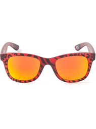 солнцезащитные очки в леопардовый принт Italia Independent