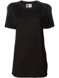 топ с бахромой Lanvin