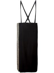 твидовая юбка с подтяжками Yohji Yamamoto Vintage