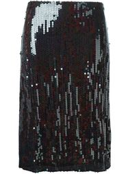 юбка с пайетками Nina Ricci