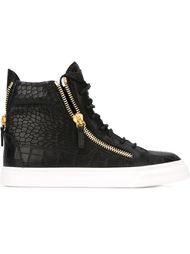 хайтопы на молнии  Giuseppe Zanotti Design