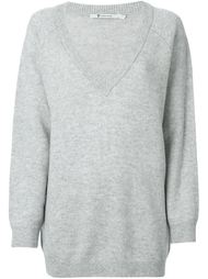 свитер c V-образным вырезом  T By Alexander Wang