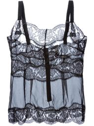 кружевная майка Dolce &amp; Gabbana Underwear