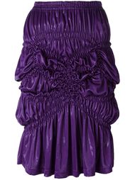 юбка со сборками Issey Miyake Vintage