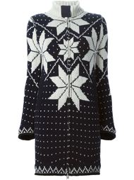 jacquard long cardigan Sacai