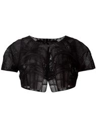 сетчатый укороченный топ  Iris Van Herpen