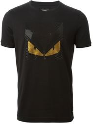 футболка с принтом Fendi