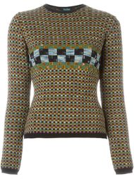 декорированный свитер 'Passes Enfuis Souvenirs Ainsi Passe Pes Temps' Jean Paul Gaultier Vintage