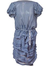 платье в клетку "гингем" Comme Des Garçons Vintage