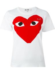 футболка с принтом сердца Comme Des Garçons Play