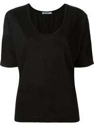 футболка с глубоким вырезом T By Alexander Wang