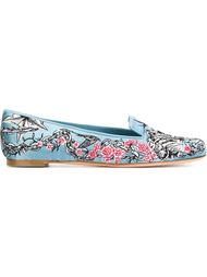 балетки с вышивкой Alexander McQueen