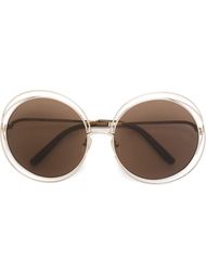 солнцезащитные очки в круглой оправе 'Carlina' Chloé