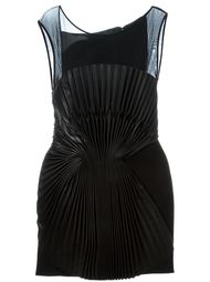 платье с плиссированной панелью Jay Ahr