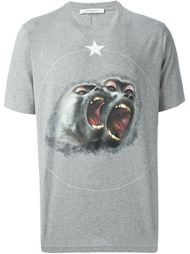 футболка с принтом бабуинов Givenchy
