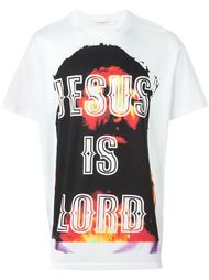 футболка с принтом Jesus Is Lord Givenchy