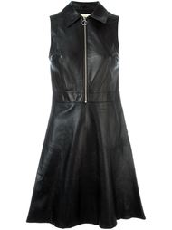 расклешенное платье с застежкой-молнией  Michael Michael Kors