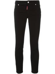 джинсы 'Medium Waist Cropped Twiggy'  Dsquared2