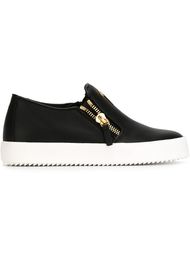 кеды слип-он с молниями Giuseppe Zanotti Design