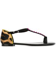 сандалии с ремешком через палец Giuseppe Zanotti Design