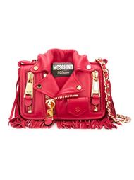 сумка через плечо с бахромой Moschino