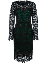 платье макраме с цветочным узором Dolce &amp; Gabbana
