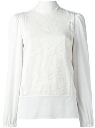 блузка с цветочным узором  Dolce &amp; Gabbana