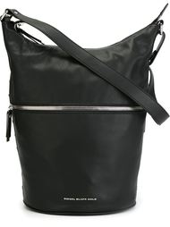 сумка-хобо на плечо молнией Diesel Black Gold