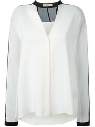 блузка с контрастными полосками Etro