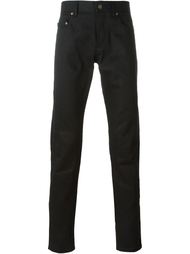 джинсы кроя слим   Saint Laurent