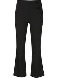 укороченные расклешенные брюки Proenza Schouler