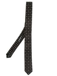 жаккардовый галстук с мелким узором Dolce &amp; Gabbana