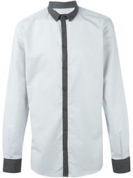 двухцветная рубашка Dolce & Gabbana