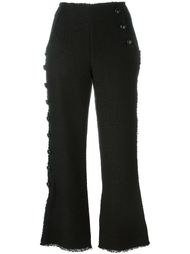 укороченные тканые брюки  Proenza Schouler