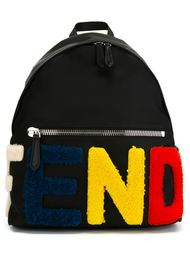 рюкзак с логотипом Fendi