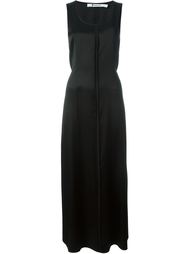 длинное платье без рукавов T By Alexander Wang