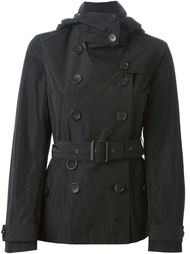 укороченный тренч с поясом Burberry Brit