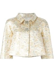 жаккардовый пиджак с цветочным узором Dolce &amp; Gabbana