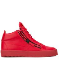 хайтопы с молниями Giuseppe Zanotti Design