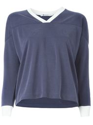 футболка с V-образным вырезом T By Alexander Wang