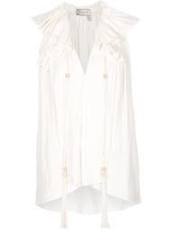 топ с оборками Lanvin