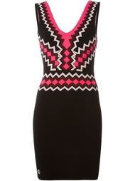 облегающее платье с V-образным вырезом Philipp Plein