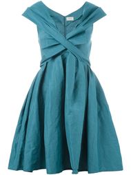 платье с глубоким V-образным вырезом Lanvin