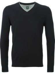 свитер c V-образным вырезом Eleventy